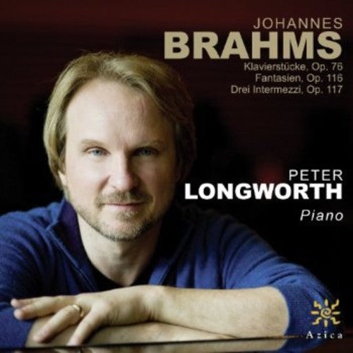 the album cover for Brahms / Peter Longworth - Brahms