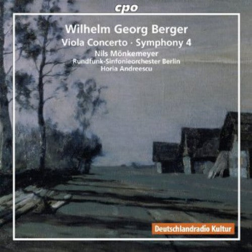 the album cover for Nils Monkemeyer - Viola Concerto & Symphony No. 4