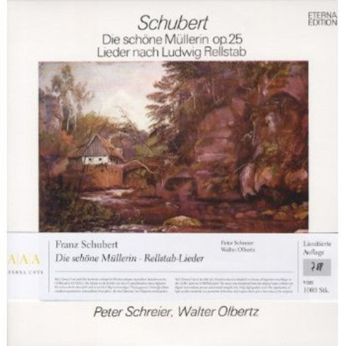 the album cover for Schubert / Schrier / Olbertz - Die Schone Mullerin