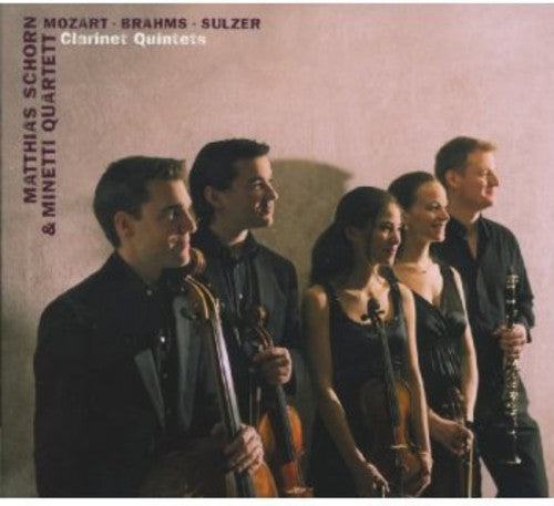 the album cover for Matthias Schorn - Clarinet Quintets [Digipak]