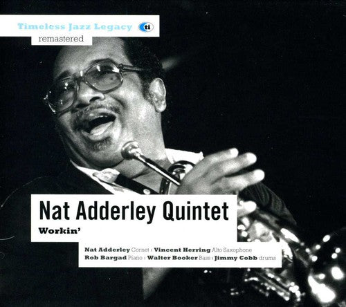 the album cover for Nat Adderley Quintet - Workin'