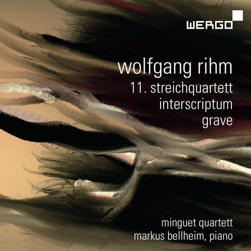 the album cover for Minguet Quartett - String Quartet 11 Interscriptum