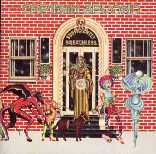 the album cover for Captain Beyond - Sufficiently Breathless