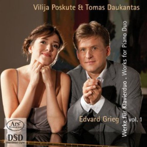 the album cover for Vilija Poskute - Piano Duets 1