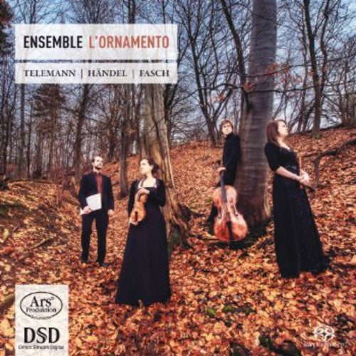 the album cover for L'ornamento - Trio Sonatas