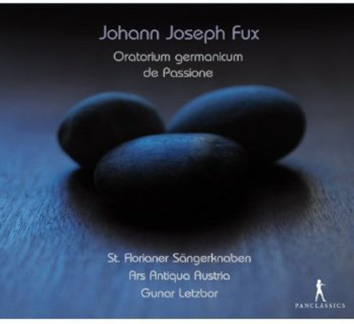 the album cover for Gunar Letzbor - Oratorium Germanicum de Passione