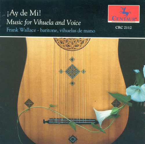 the album cover for Frank Wallace - Music for Vihuela & Voice