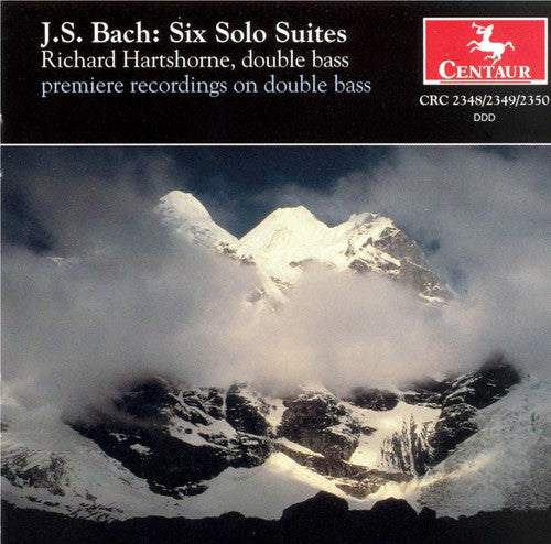 the album cover for Richard Hartshorne - Six Cello Stes [Arranged for Double Bass]
