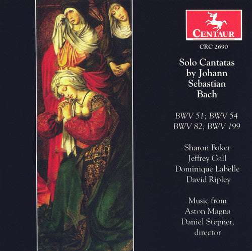 the album cover for Daniel Stepner - Solo Cantatas