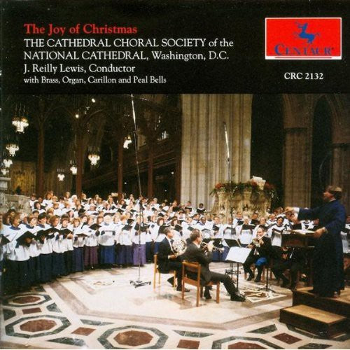 the album cover for Natl Cathedral Choir / Lewis / Brass - Joy of Christmas