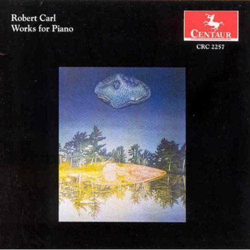 the album cover for Carl / Supove / Cvarl - Works for Piano