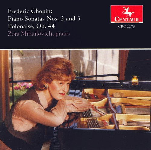 the album cover for Chopin / Mihailovich - Piano Sonatas 2 & 3