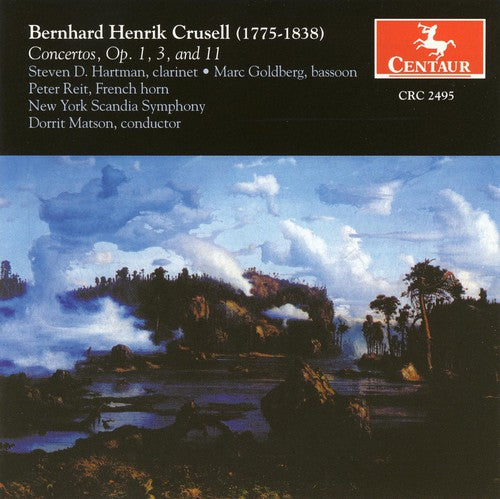 the album cover for Steven D. Hartman - Clarinet Concertos