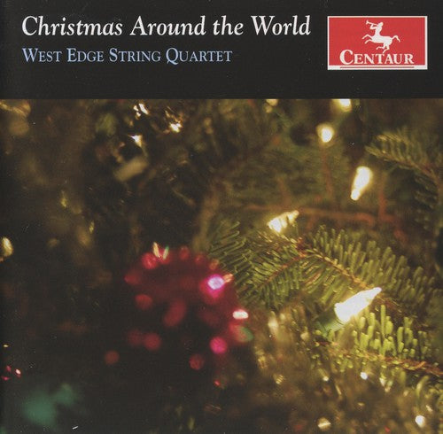 the album cover for West Edge String Quartet - Christmas Around the World