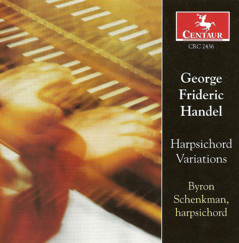 the album cover for Byron Schenkman - Harpsichord Variations