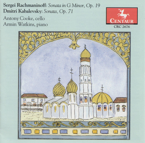 the album cover for Rachmaninoff / Kabalevsky / Cooke / Watkins - Sonatas