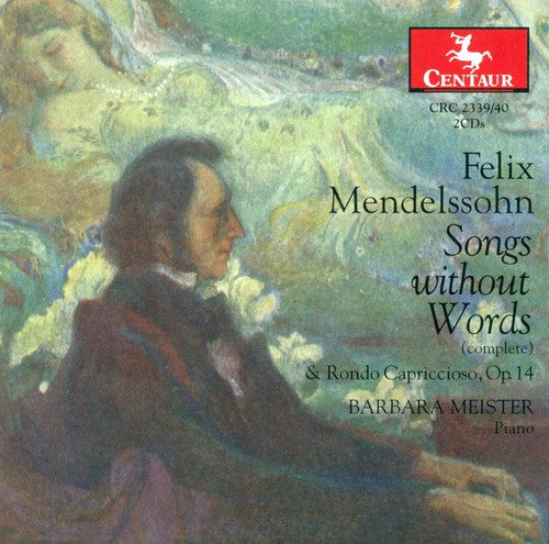 the album cover for Barbara Meister - Song Without Workds / Rondo Capriccioso