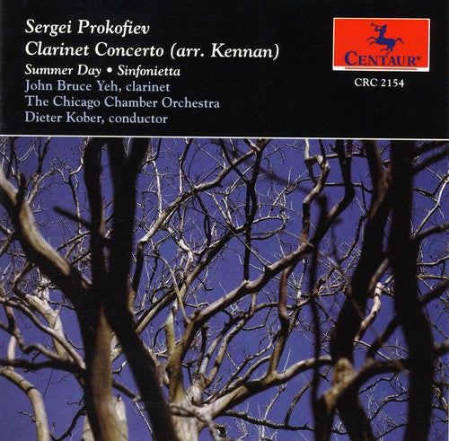 the album cover for John Bruce Yeh - Clarinet Concerto