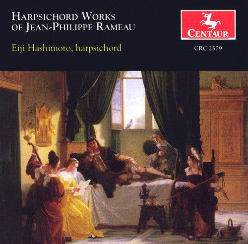 the album cover for Eiji Hashimoto - Harpsichord Works