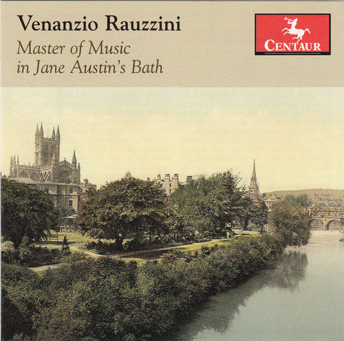 the album cover for Rauzzini / True / Authentic Quartet - Master of Music in Jane Austin