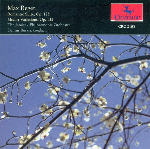 the album cover for Reger / Burkh / Janacek Philharmoni - Romantic Suite