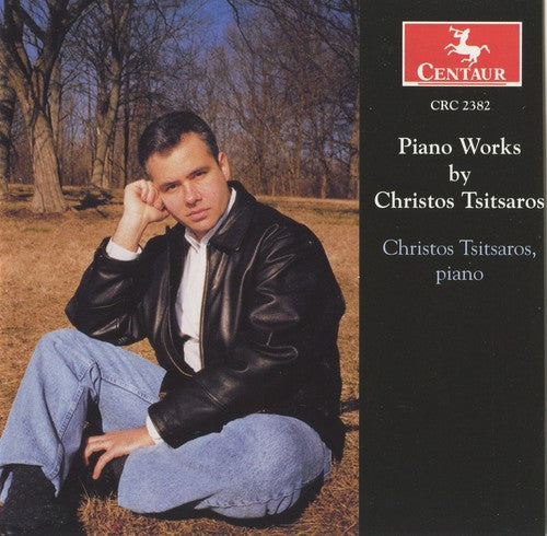 the album cover for Christos Tsitsaros - Piano Works