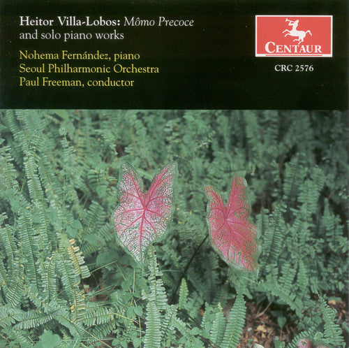 the album cover for Nohema Fernandez - Momo Precoce & Solo Piano Works