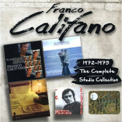the album cover for Franco Califano - Complete Studio Collection 1972-75