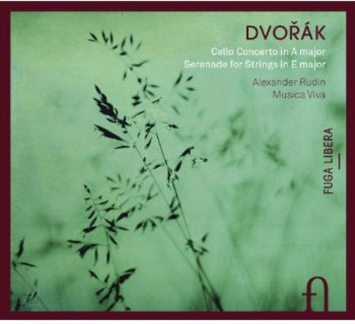 the album cover for Alexander Rudin - Cello Concerto Serenade for Strings