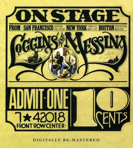 the album cover for Loggins & Messina - On Stage [Import]