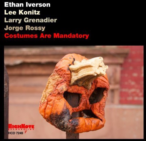 the album cover for Ethan Iverson - Costumes Are Mandatory