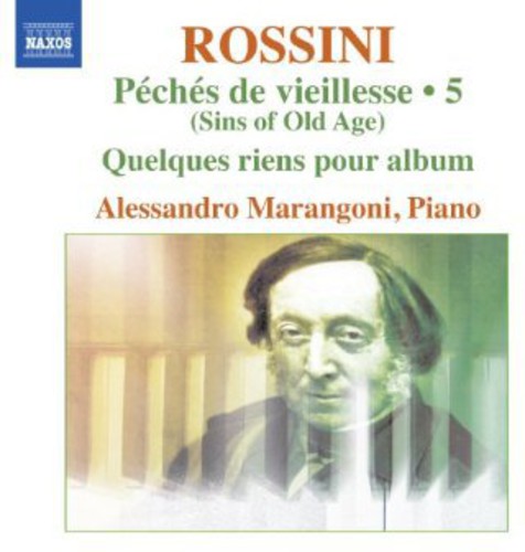 the album cover for Alessandro Marangoni - Complete Piano Music 5