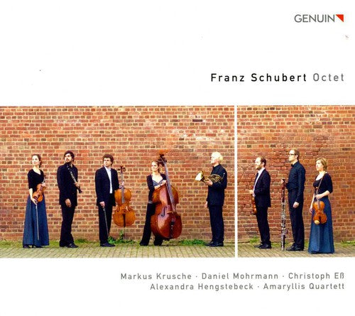 the album cover for Christoph Ess - Franz Schubert Octet