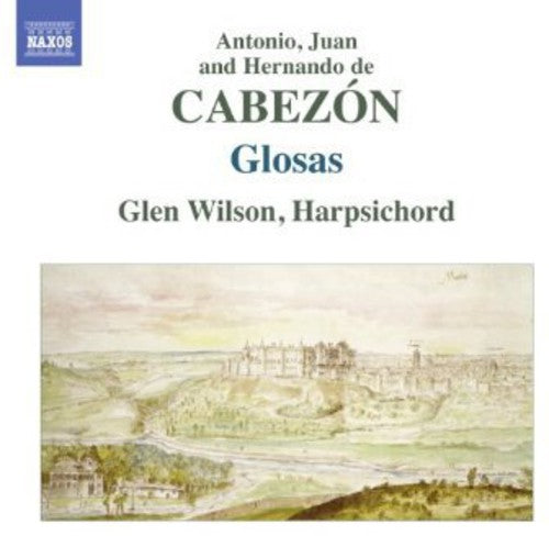 the album cover for Glen Wilson - Glosas