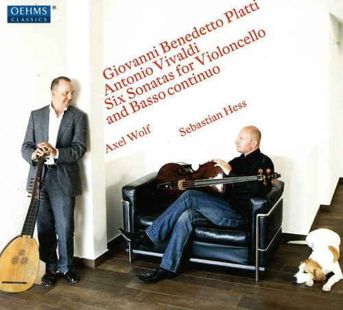 the album cover for Sebastian Hess - Sonatas for Violoncello & Basso Continuo