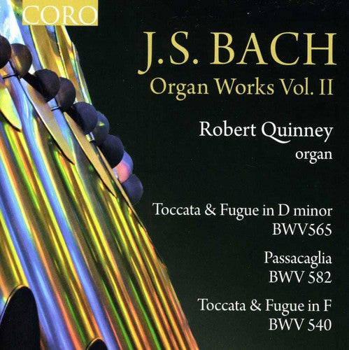 the album cover for J Bach S / Quinney,Robert - Organ Works
