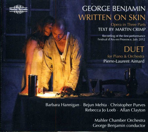 the album cover for Benjamin / Crimp / Mahler Chamber Orchestra - Written on Skin