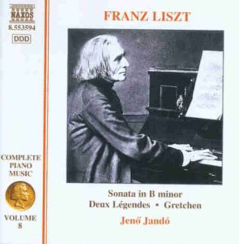 the album cover for JenÅ‘ JandÃ³ - Complete Piano Music 8