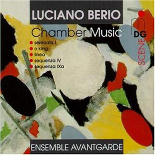 the album cover for Luciano Berio - Ensemble Avantgarde