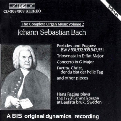 the album cover for HANS FAGIUS - Organ Music 2