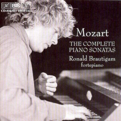 the album cover for Ronald Brautigam - Complete Piano Sonatas