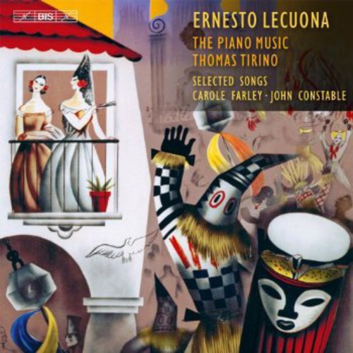 the album cover for Lecuona / Farley / Polish National Radio Sym Orch - Piano Music & Selected Songs