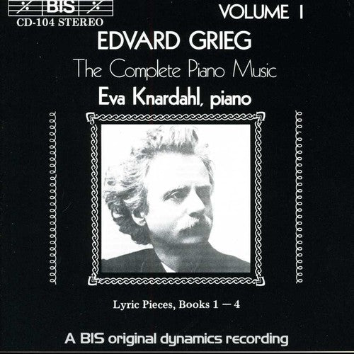 the album cover for Eva Knardahl - Lyric Pieces Books 1-4