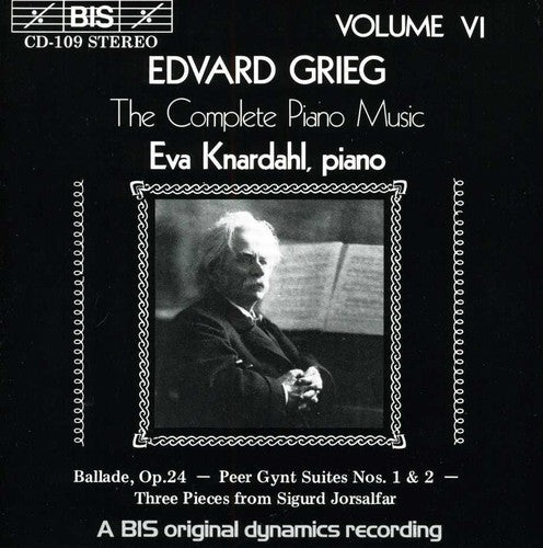 the album cover for Eva Knardahl - Ballade / Peer Gynt Suites 1 & 2
