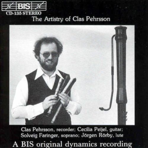 the album cover for CLAS PEHRSSON - Works for Recorder