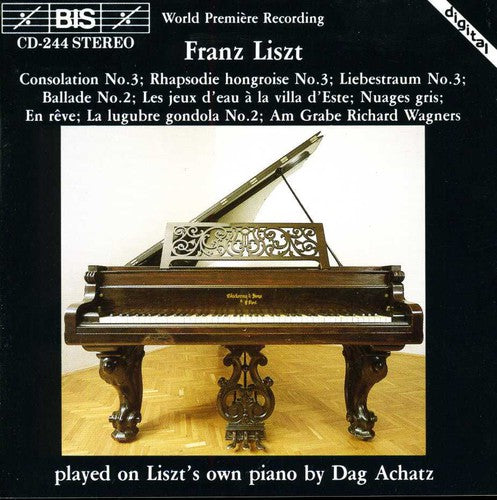 the album cover for Dag Achatz - Piano Works