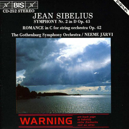 the album cover for Neeme JÃ¤rvi - Symphony 2 / Romance