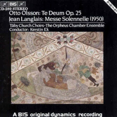 the album cover for Erik Lundkvist - Te Deum Op 25