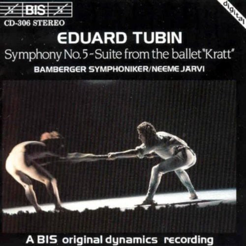the album cover for Neeme JÃ¤rvi - Symphony 5 / Suite from "Kratt" Ballet