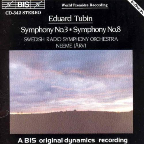 the album cover for Neeme JÃ¤rvi - Symphonies 3 & 8